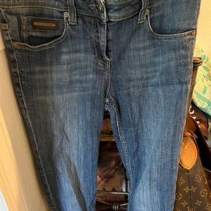 Burberry jean capri pants size 25